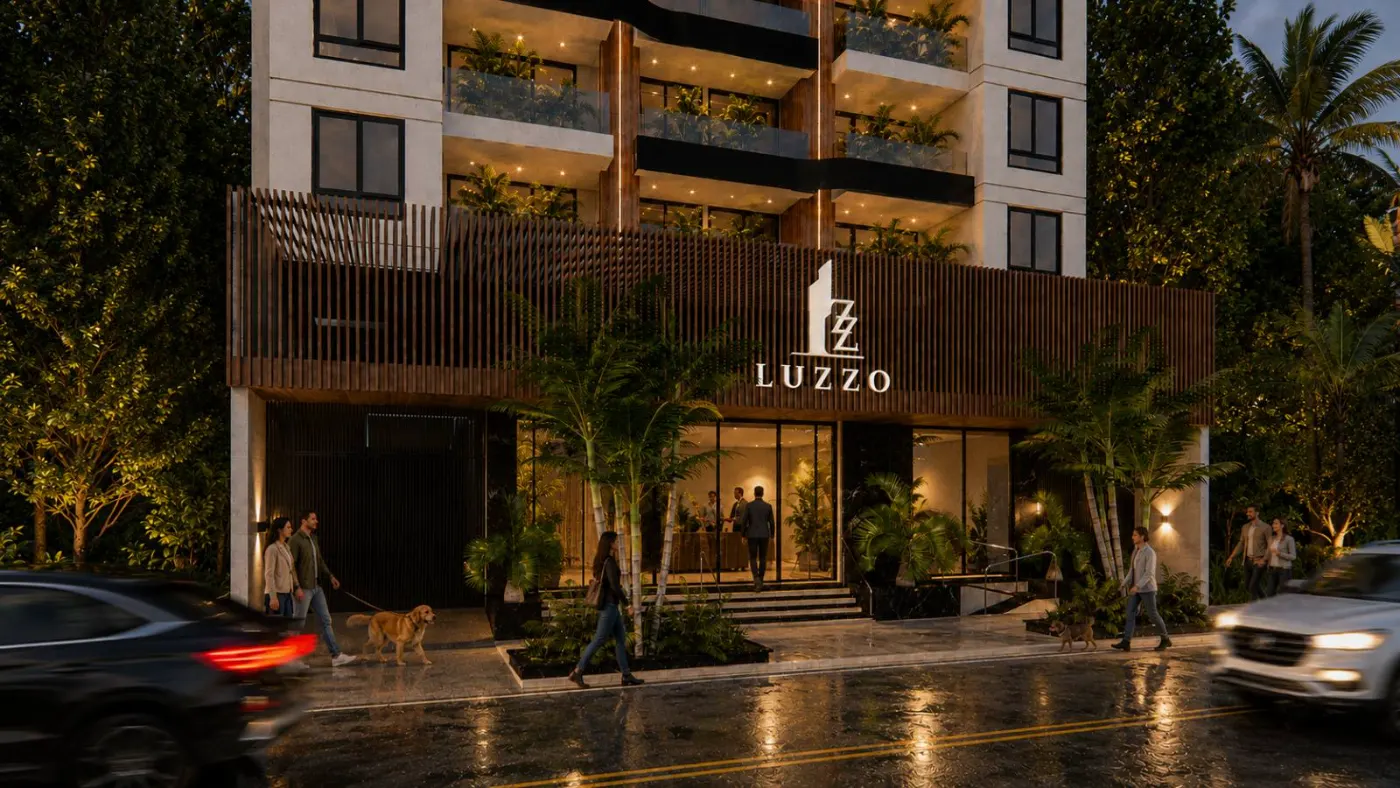 Fachada del edificio Luzzo